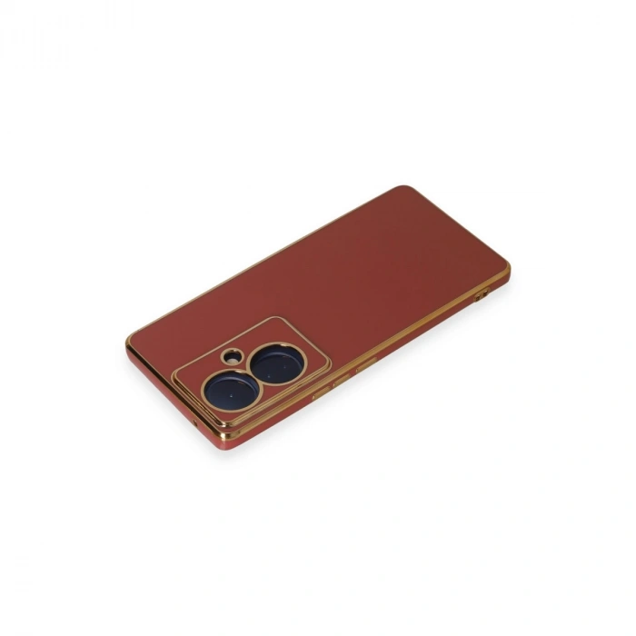 Vivo V29 Lite Kılıf Volet Silikon - Kırmızı