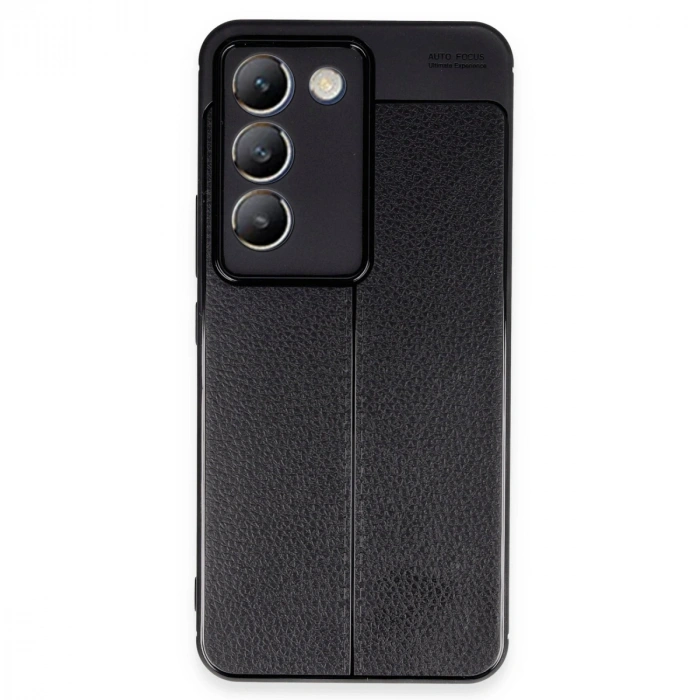 Vivo V30 Lite 4g Kılıf Auto Focus Kapak - Siyah