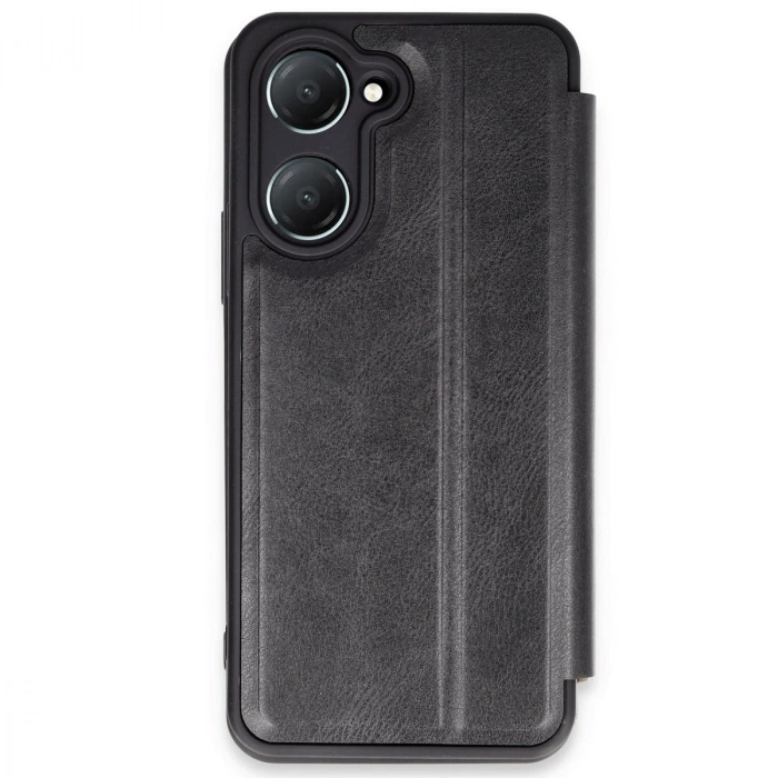 Vivo Y18 Kılıf Flip Cover - Siyah