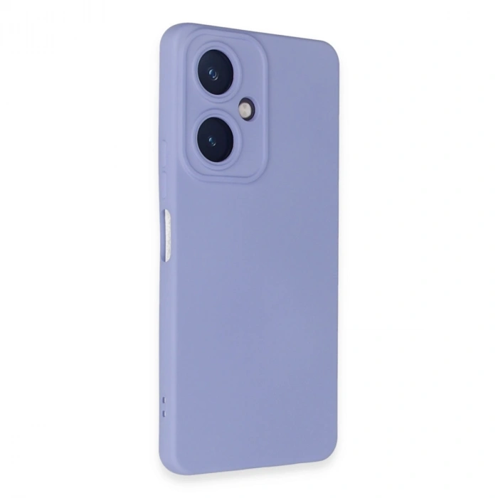 Vivo Y27 Kılıf Nano İçi Kadife Silikon - Lila