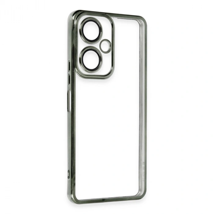 Vivo Y27 Kılıf Razer Lensli Silikon - Yeşil