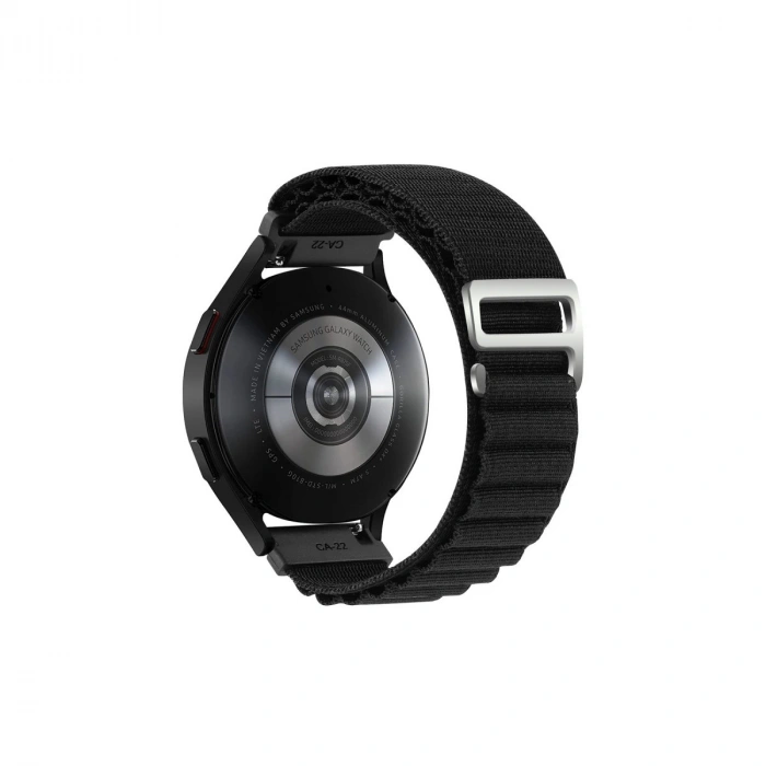 Watch 20mm Kr410 Kumaş Kordon (saat Değildir) - Siyah