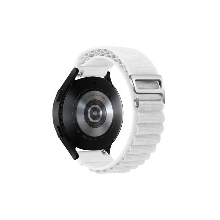 Watch 22mm Kr410 Kumaş Kordon (saat Değildir) - Beyaz