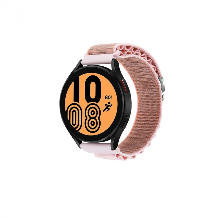 Watch 22mm Kr410 Kumaş Kordon (saat Değildir) - Pembe