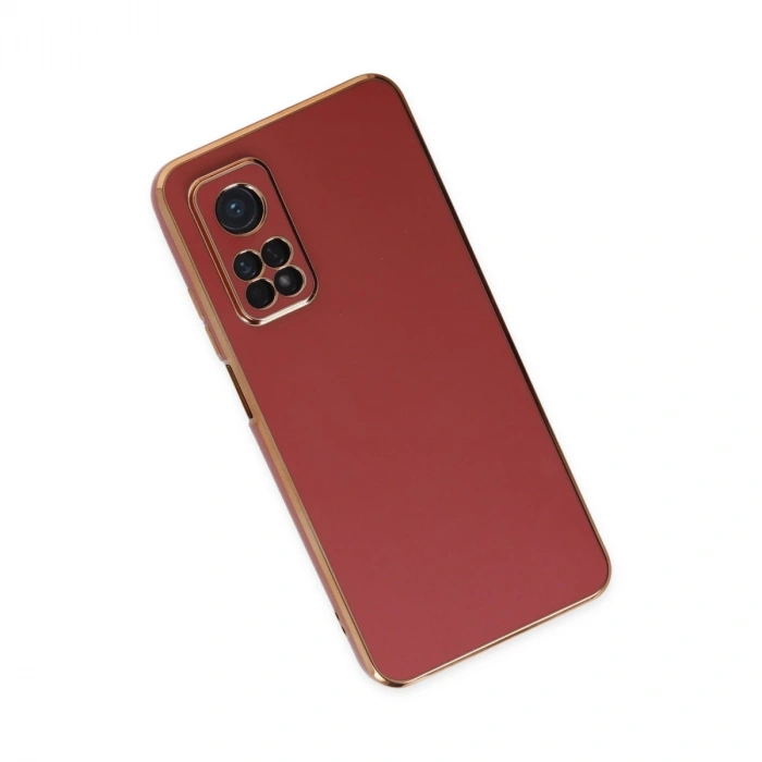 Xiaomi Mi 10t Kılıf Volet Silikon - Kırmızı