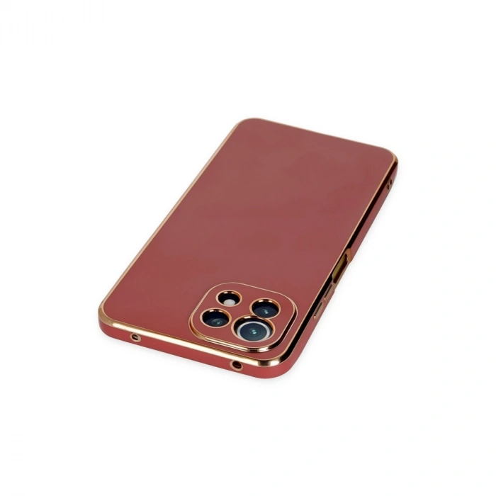 Xiaomi Mi 11 Lite Kılıf Volet Silikon - Kırmızı