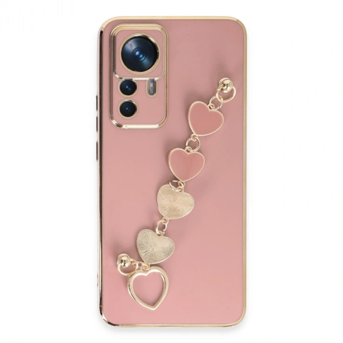 Xiaomi Mi 12t Pro Kılıf Esila Silikon - Pudra