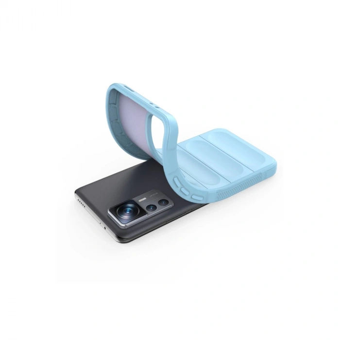 Xiaomi Mi 12t Pro Kılıf Optimum Silikon - Sky Blue