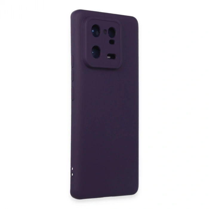 Xiaomi Mi 13 Pro Kılıf Nano İçi Kadife Silikon - Mor
