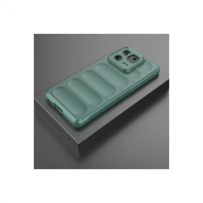 Xiaomi Mi 13 Pro Kılıf Optimum Silikon - Koyu Yeşil