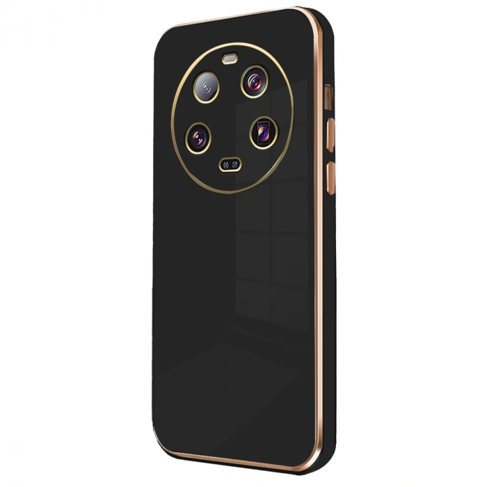 Xiaomi Mi 14 Ultra Kılıf Volet Silikon - Siyah