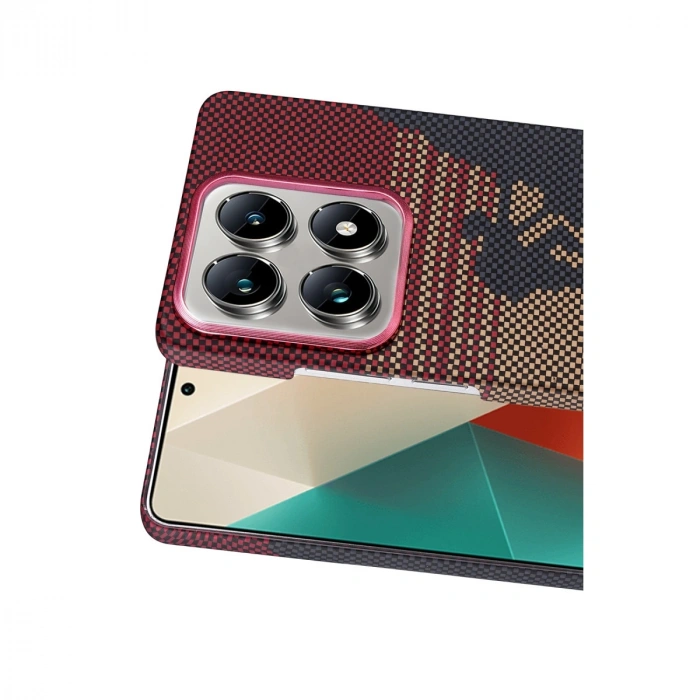 Xiaomi Mi 14t Pro Vega Magsafe Kapak - Kırmızı