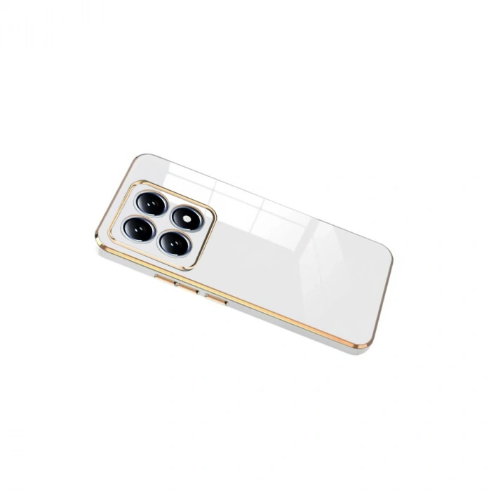 Xiaomi Mi 14t Pro Volet Silikon - Beyaz