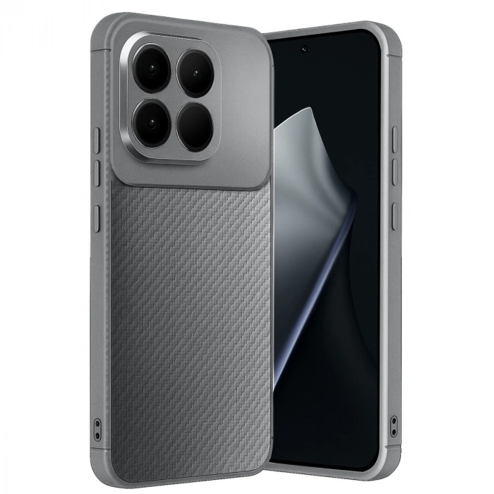 Xiaomi Mi 15t Auto Focus Karbon Kapak - Gri