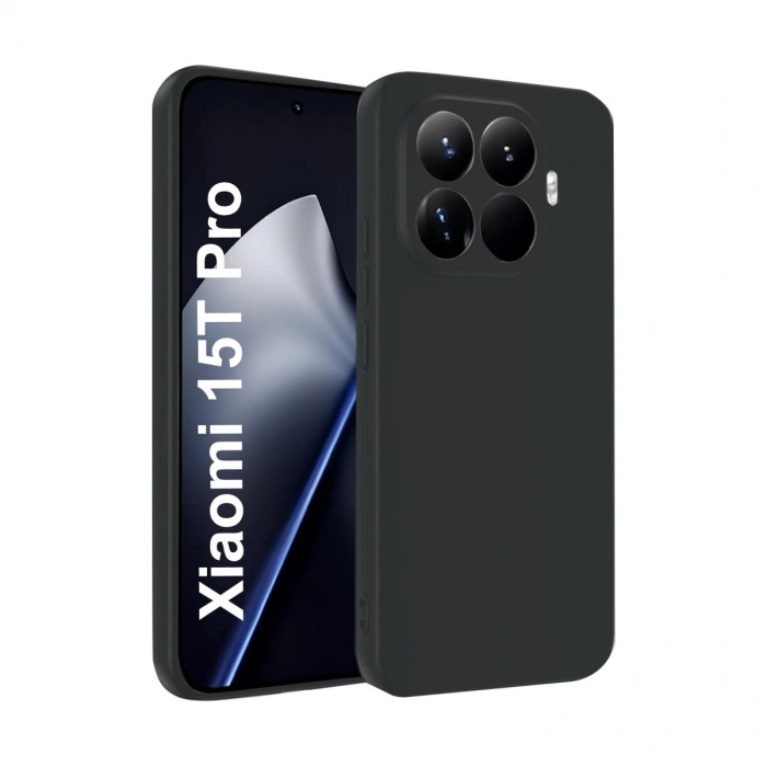 Xiaomi Mi 15t Pro First Silikon - Siyah