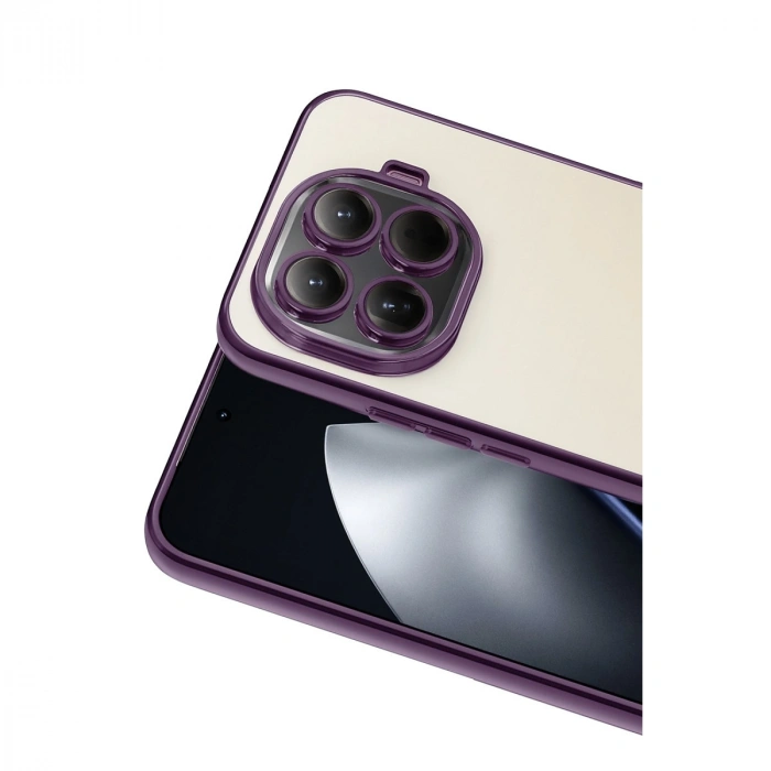 Xiaomi Mi 15t Pro Razer Lensli Silikon - Mor