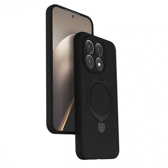 Xiaomi Mi 15t Regal Magsafe Standlı Kapak - Siyah