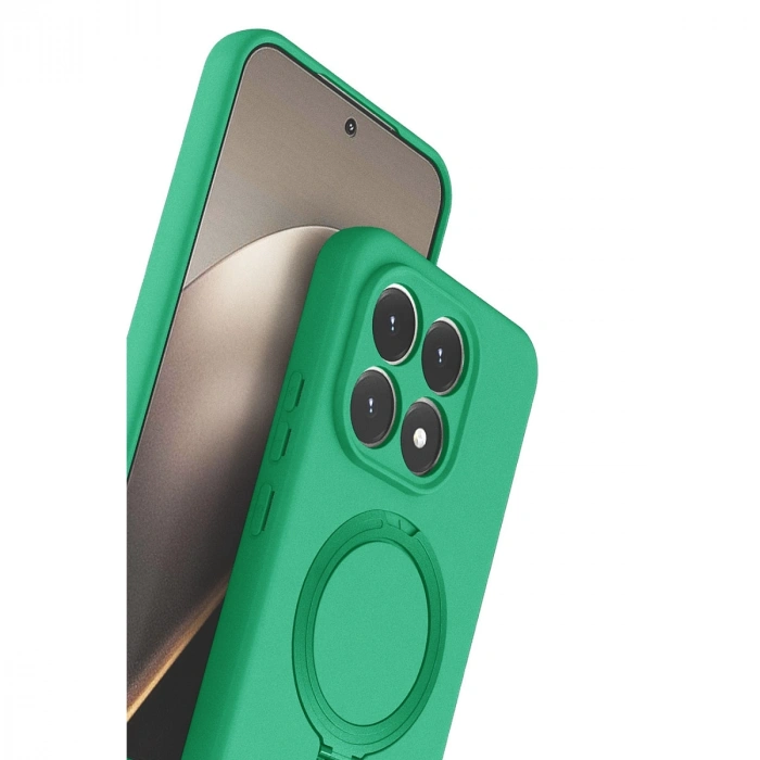 Xiaomi Mi 15t Regal Magsafe Standlı Kapak - Yeşil
