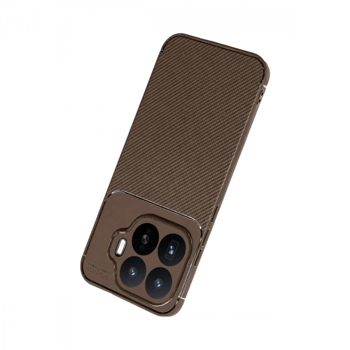 Xiaomi Mi 17t Auto Focus Karbon Kapak - Kahverengi
