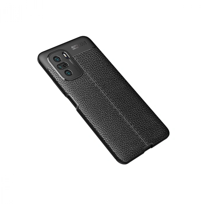 Xiaomi Poco F3 Kılıf Auto Focus Kapak - Siyah