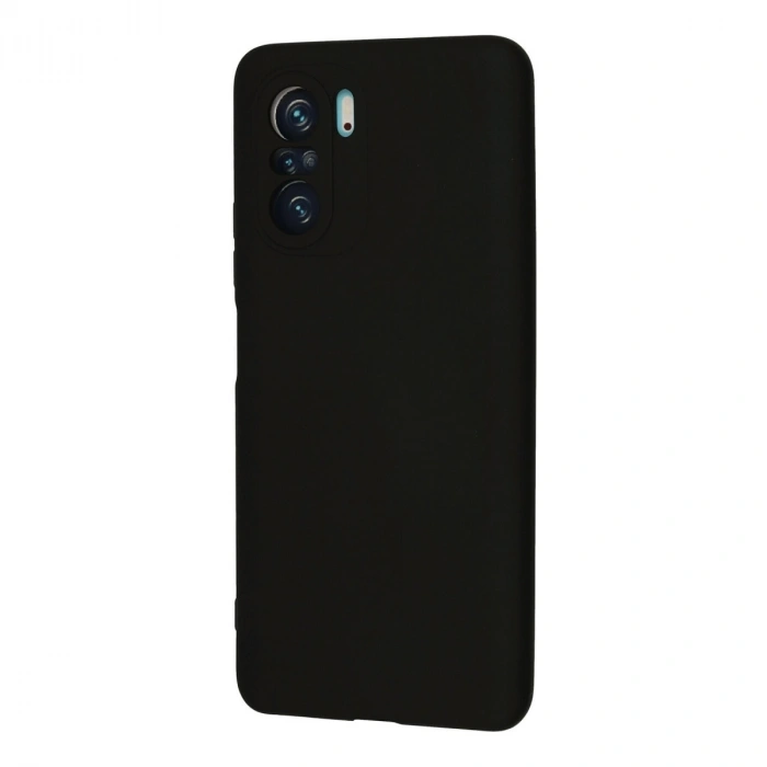 Xiaomi Poco F3 Kılıf Nano İçi Kadife Silikon - Siyah