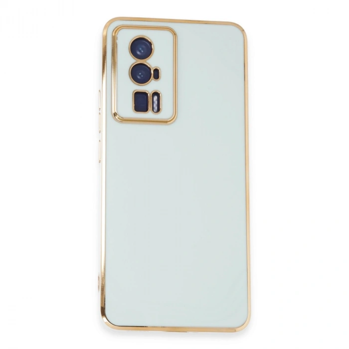 Xiaomi Poco F5 Pro Kılıf Volet Silikon - Açık Yeşil