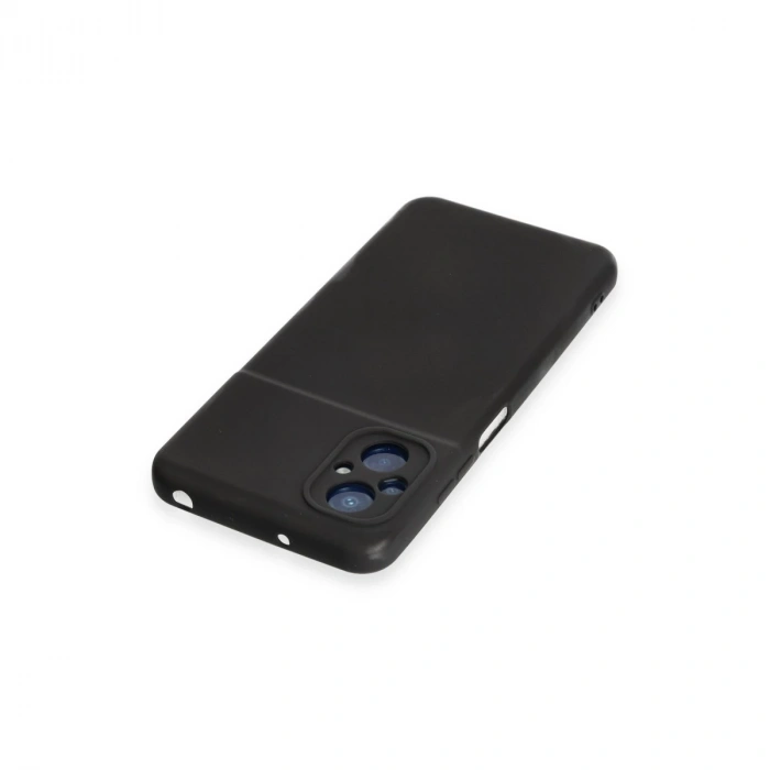 Xiaomi Poco M5 Kılıf Nano İçi Kadife Silikon - Siyah