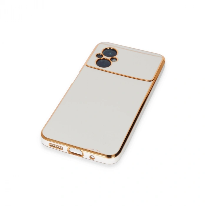 Xiaomi Poco M5 Kılıf Volet Silikon - Beyaz