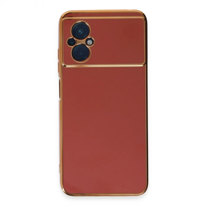 Xiaomi Poco M5 Kılıf Volet Silikon - Kırmızı