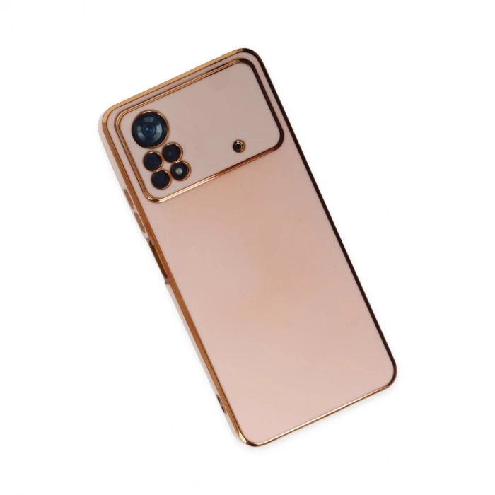 Xiaomi Poco X4 Pro 5g Kılıf Volet Silikon - Pembe