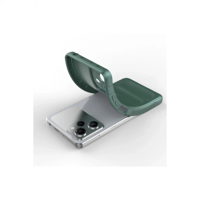 Xiaomi Poco X5 5g Kılıf Optimum Silikon - Koyu Yeşil