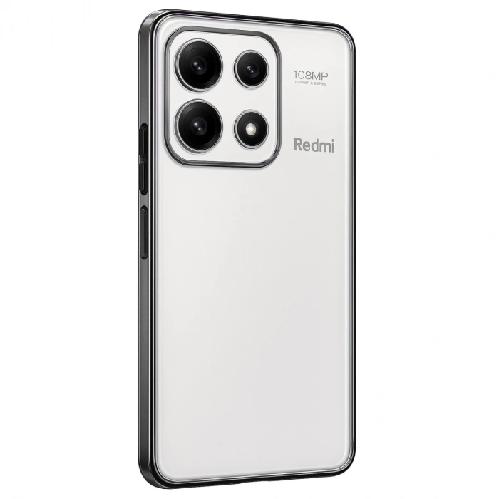 Xiaomi Poco X6 Pro Kılıf Razer Lensli Silikon - Gümüş