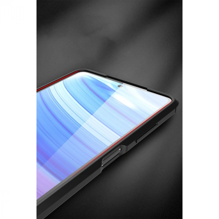 Xiaomi Pocophone X3 Kılıf Auto Focus Kapak - Kırmızı