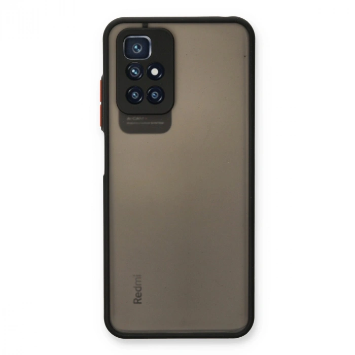 Xiaomi Redmi 10 2022 Kılıf Montreal Silikon Kapak - Siyah