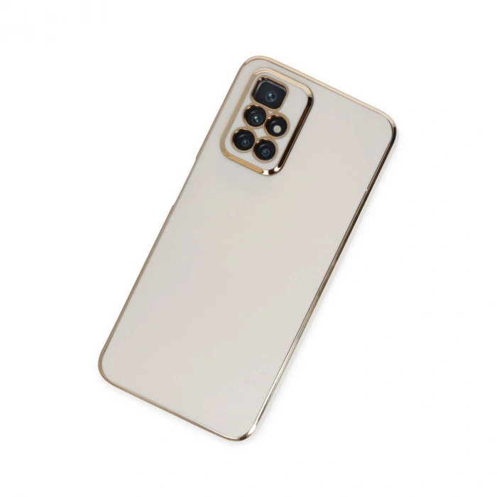 Xiaomi Redmi 10 2022 Kılıf Volet Silikon - Beyaz