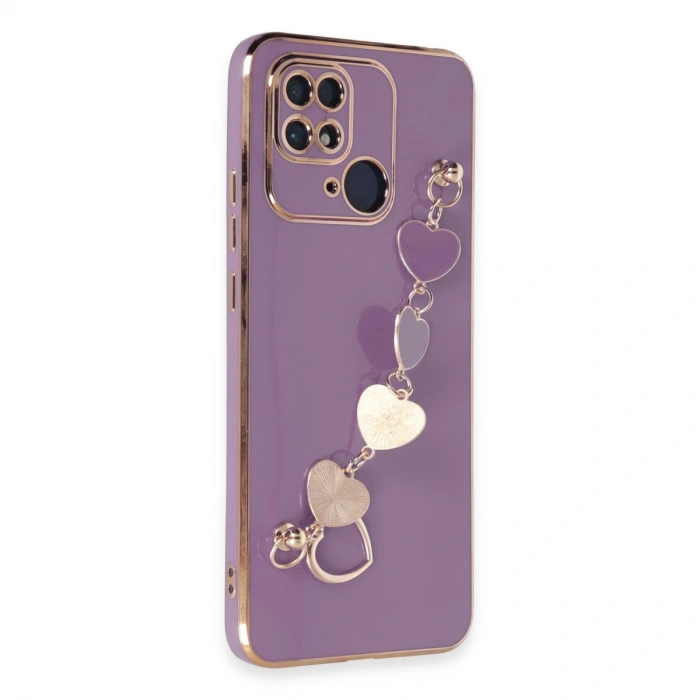 Xiaomi Redmi 10c Kılıf Esila Silikon - Mor