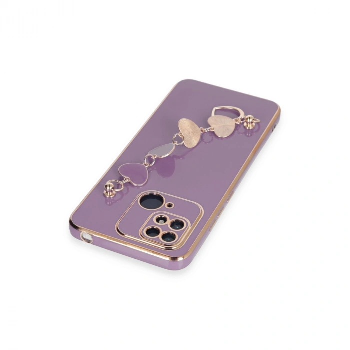 Xiaomi Redmi 10c Kılıf Esila Silikon - Mor