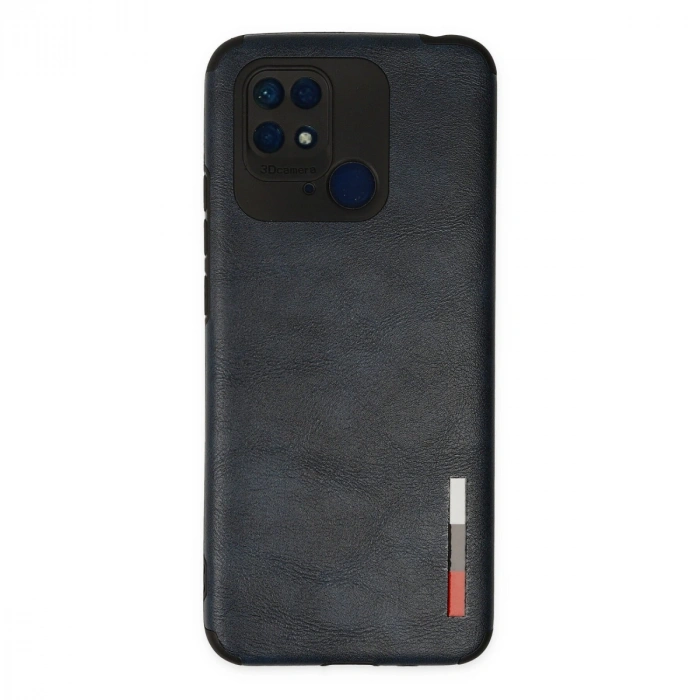 Xiaomi Redmi 10c Kılıf Loop Deri Silikon - Lacivert