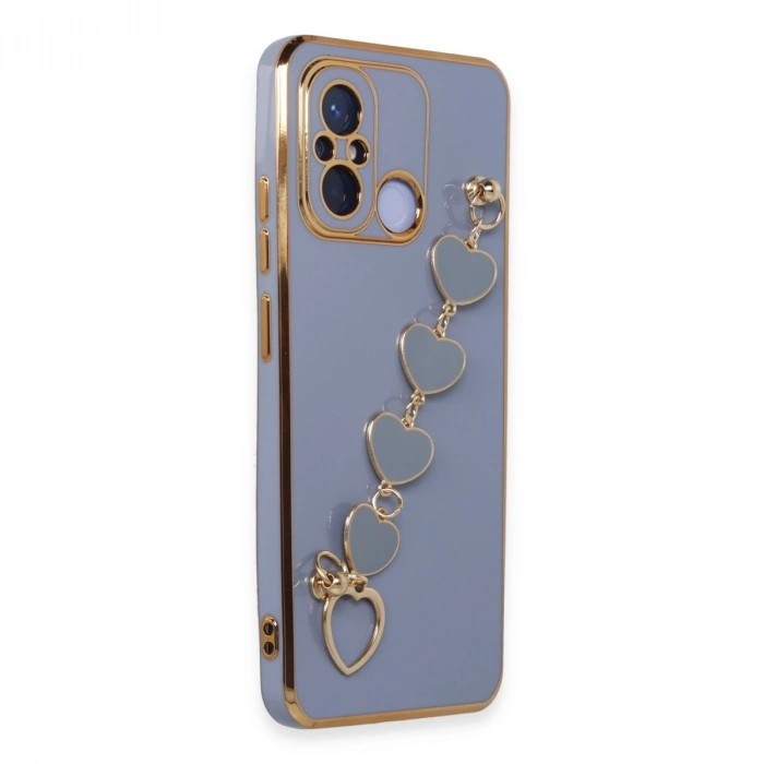 Xiaomi Redmi 12c Kılıf Esila Silikon - Gri