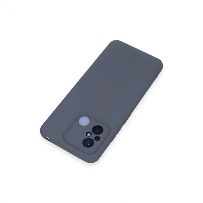 Xiaomi Redmi 12c Kılıf Nano İçi Kadife Silikon - Gri