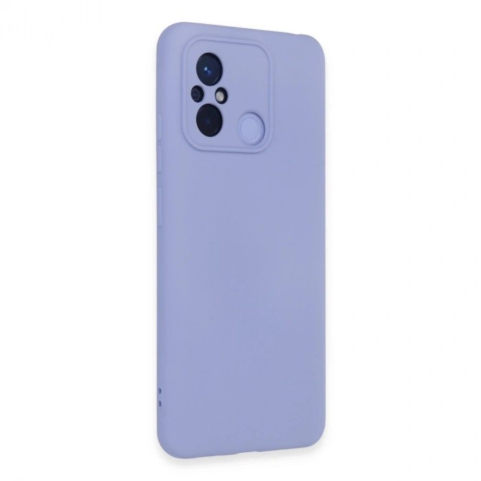 Xiaomi Redmi 12c Kılıf Nano İçi Kadife Silikon - Lila