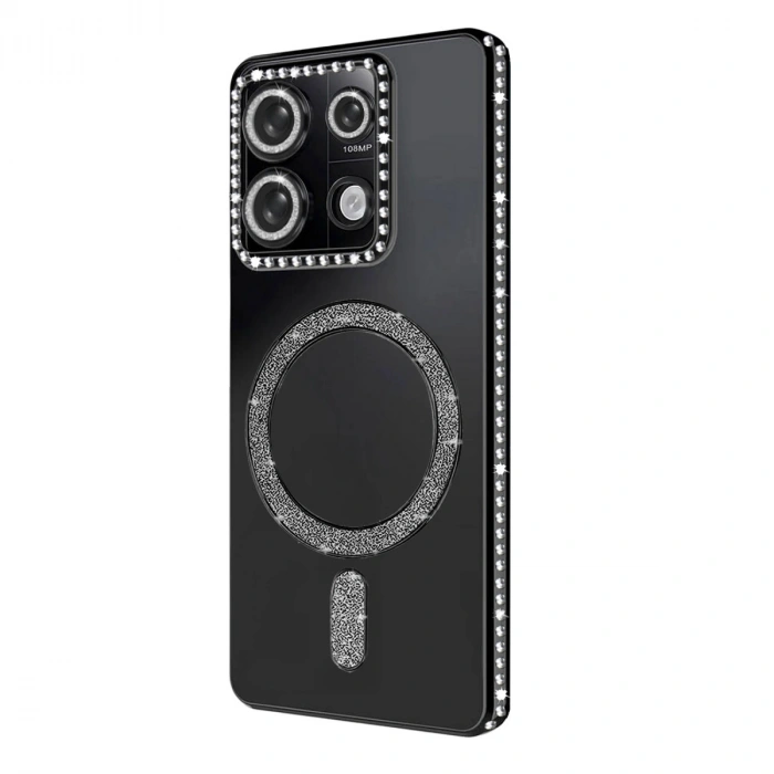 Xiaomi Redmi 13c Joke Simli Magneticsafe Kılıf - Siyah