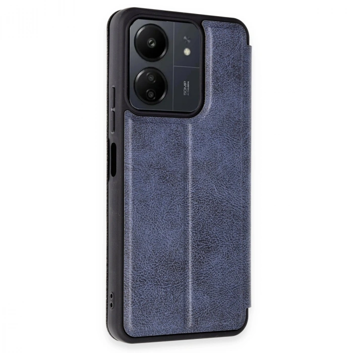 Xiaomi Redmi 13c Kılıf Flip Cover - Lacivert