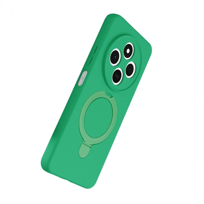 Xiaomi Redmi 14c Regal Magsafe Standlı Kapak - Yeşil