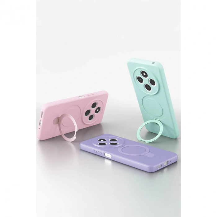 Xiaomi Redmi 14c Regal Magsafe Standlı Kapak - Yeşil