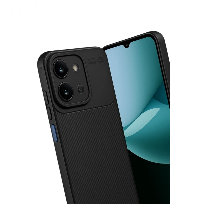 Xiaomi Redmi 15c 4g Auto Focus Karbon Kapak - Siyah