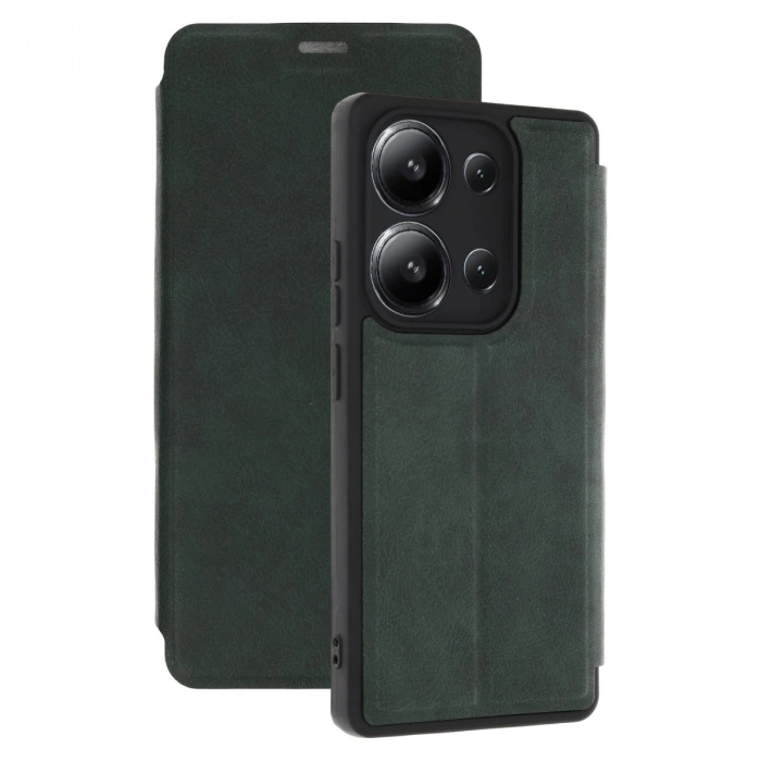 Xiaomi Redmi 15c 4g Flip Cover - Yeşil