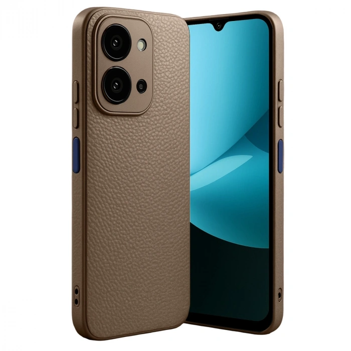 Xiaomi Redmi 15c 4g Thermax Silikon Kılıf - Kahverengi