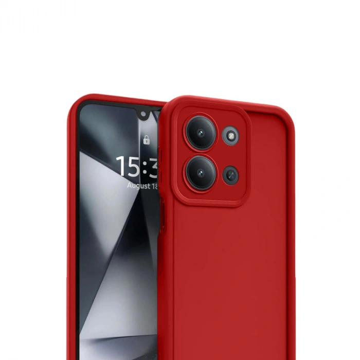 Xiaomi Redmi 15c 4g Viera Silikon - Kırmızı