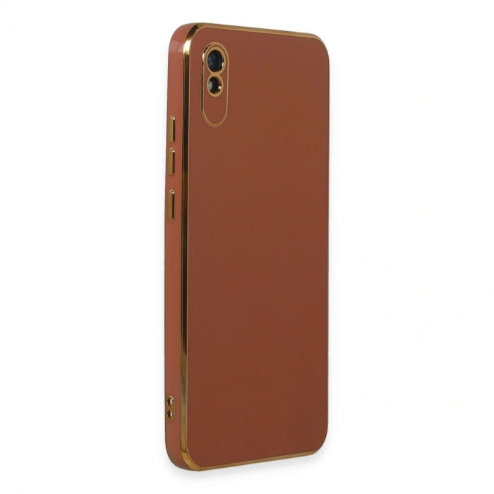 Xiaomi Redmi 9a Kılıf Volet Silikon - Kırmızı